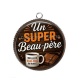 Pendentif Cabochon Argent - un super beau père