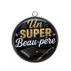 Pendentif Cabochon Argent - un super beau père