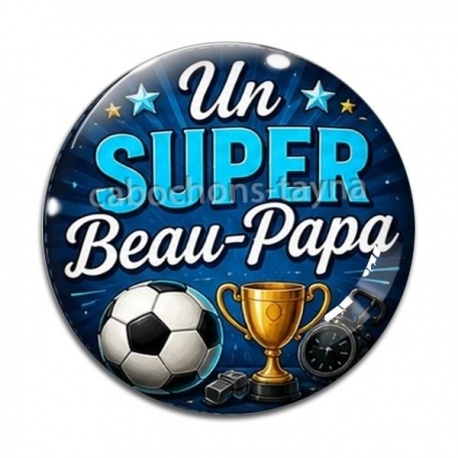 Cabochon Verre - un super beau papa