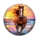 Cabochon Verre - cheval