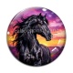 Cabochon Verre - cheval