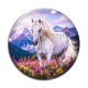 Cabochon Verre - cheval