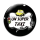 Cabochon Verre - super taxi