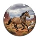Cabochon Verre - cheval