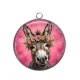 Pendentif Cabochon Argent - ane