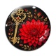 Cabochon Verre - clé