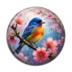 Cabochon Résine - oiseaux