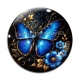 Cabochon Verre - papillon