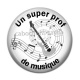 Cabochon Résine - un super prof de musique