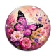Cabochon Verre - papillon