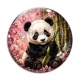 Cabochon Verre - panda