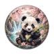 Cabochon Résine - panda