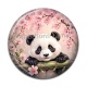 Cabochon Résine - panda