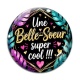 Cabochon Verre - une belle soeur super cool