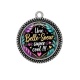 Pendentif Cabochon Argent - une belle soeur super cool