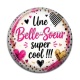 Cabochon Résine - une belle soeur super cool