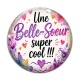 Cabochon Verre - une belle soeur super cool