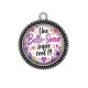 Pendentif Cabochon Argent - une belle soeur super cool