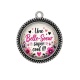 Pendentif Cabochon Argent - une belle soeur super cool