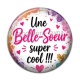 Cabochon Résine - une belle soeur super cool