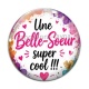 Cabochon Verre - une belle soeur super cool
