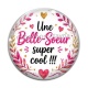 Cabochon Verre - une belle soeur super cool