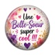 Cabochon Résine - une belle soeur super cool