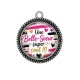 Pendentif Cabochon Argent - une belle soeur super cool