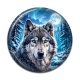 Cabochon Résine - loup