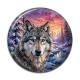 Cabochon Résine - loup