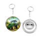 Porte clés décapsuleur - tracteur