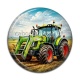 Cabochon Résine - tracteur