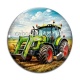 Cabochon Verre - tracteur