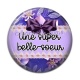 Cabochon Résine - une super belle soeur