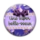 Cabochon Verre - une super belle soeur