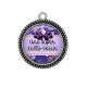 Pendentif Cabochon Argent - une super belle soeur