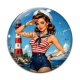 Cabochon Verre - pin up