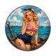 Cabochon Résine - pin up