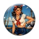 Cabochon Verre - pin up