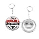 Porte clés décapsuleur - un boucher qui déchire