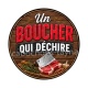 un boucher qui déchire