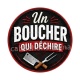 un boucher qui déchire