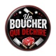 Cabochon Résine - un boucher qui déchire