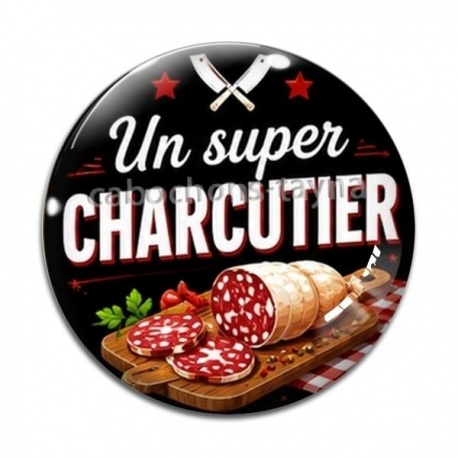 Cabochon Verre - un super charcutier
