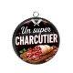 Pendentif Cabochon Argent - un super charcutier