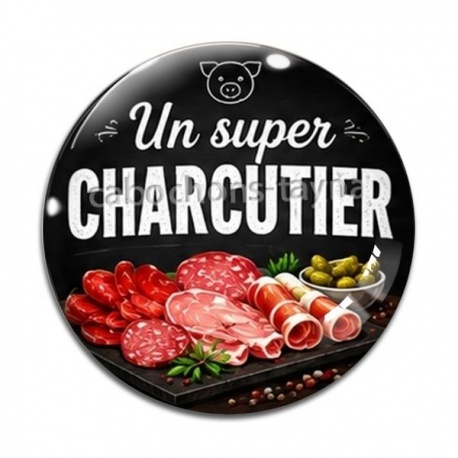 Cabochon Verre - un super charcutier