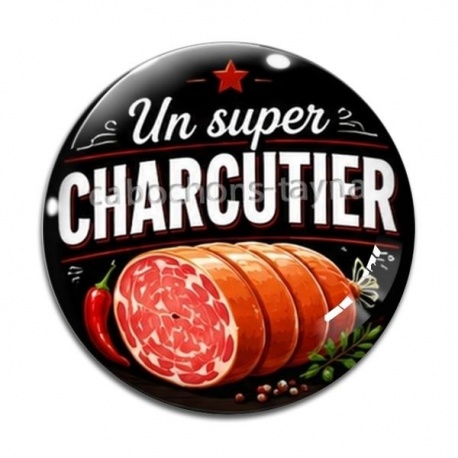 Cabochon Verre - un super charcutier