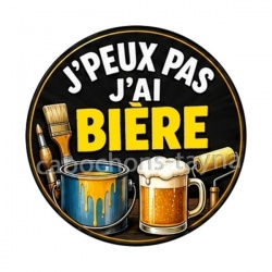 j'peux pas j'ai bière