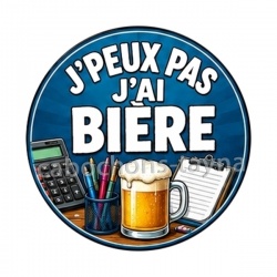 j'peux pas j'ai bière