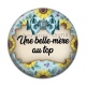 Cabochon Résine - belle mère au top